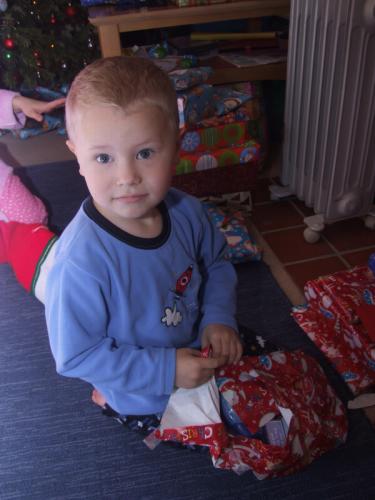 Ben Christmas morning